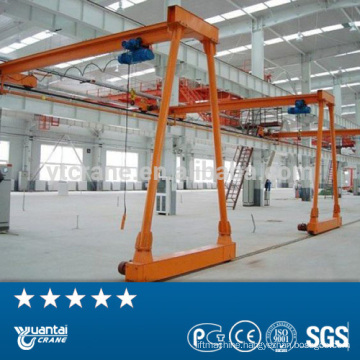 Durable workshop 10 ton semi gantry crane price